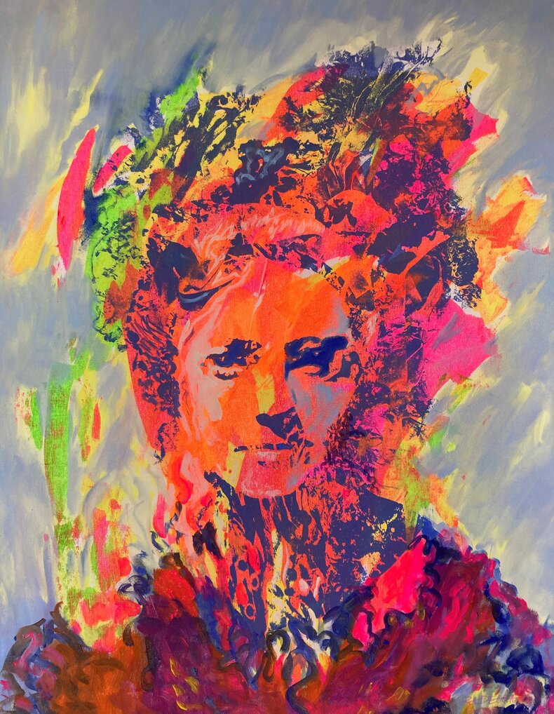 Bigoudène słowiańska – ogień