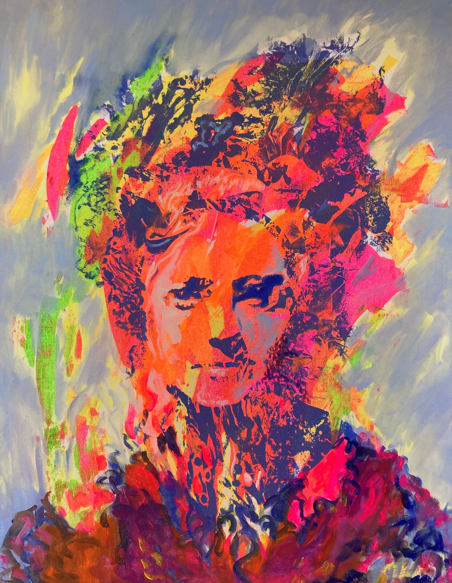 Bigoudène słowiańska – ogień