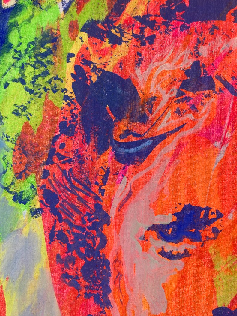 Bigoudène słowiańska – ogień