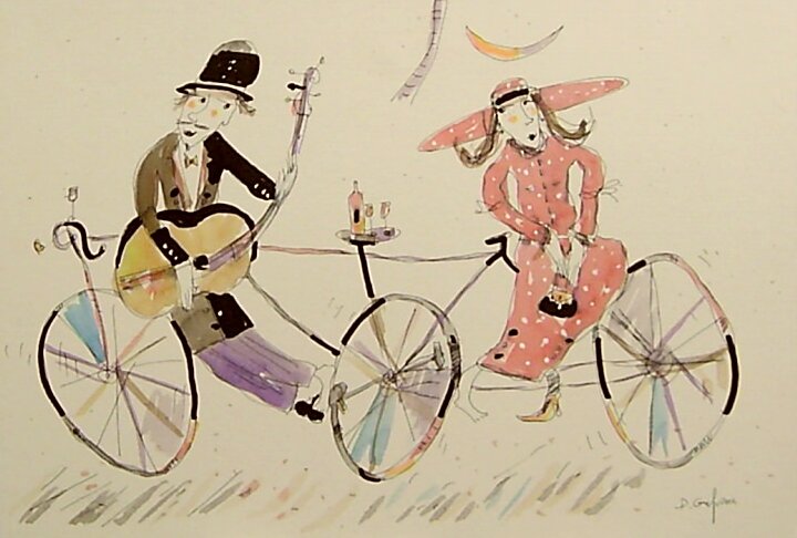 Tandem, gitara i dziewczyna