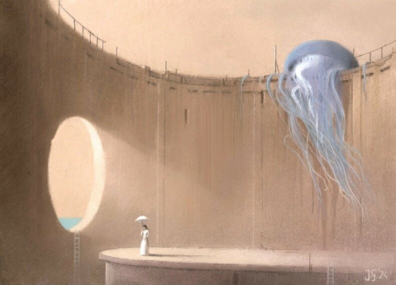 Contemplative morning