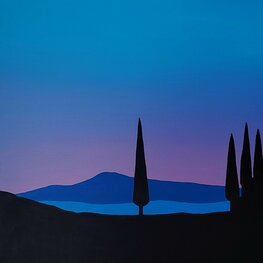 L'ultima luce della Val d'Orcia