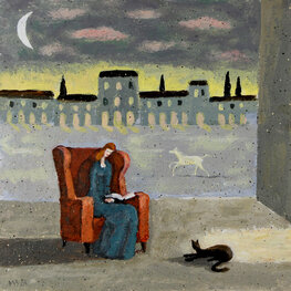 Piece of Silence (szkic do obrazu)