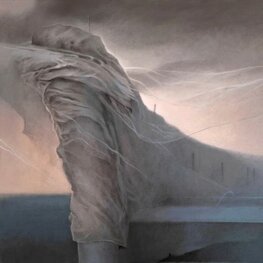 Kraina cieni - akryl na płótnie