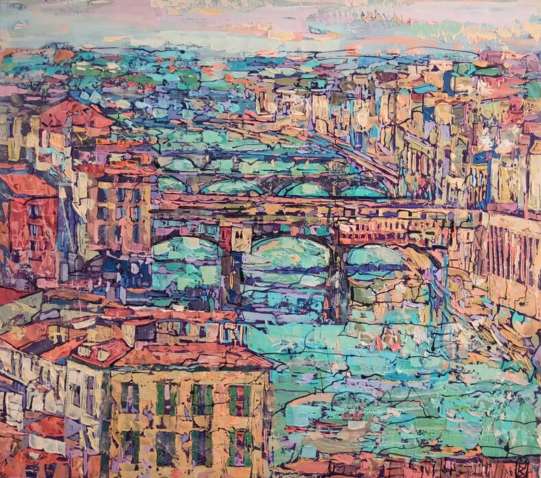 Miasto ubrane w kolor