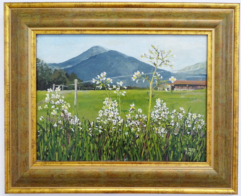 Wiosna w Alpach z cyklu Przez kwiatki