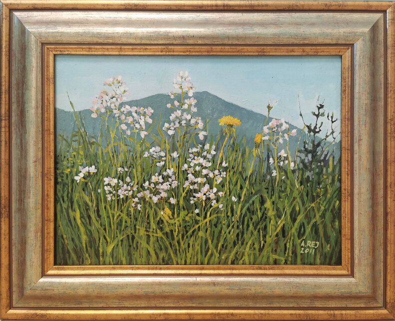 Wiosna w Alpach 2 z cyklu Przez kwiatki