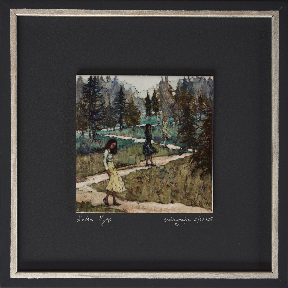 Mglisty poranek. Początek lata