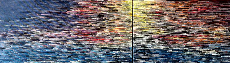 Il tramonto sul mare