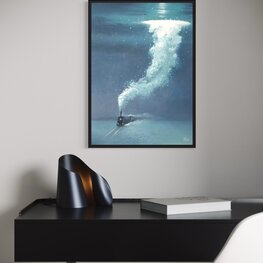 Na koniec świata - akryl na płótnie