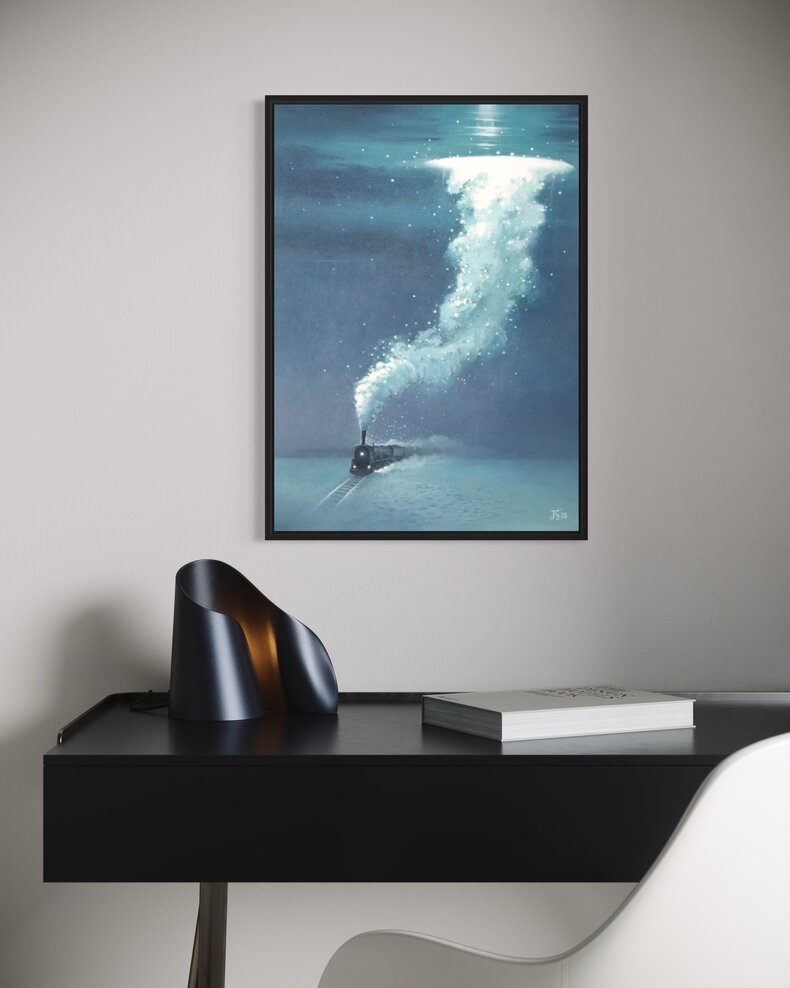 Na koniec świata - akryl na płótnie