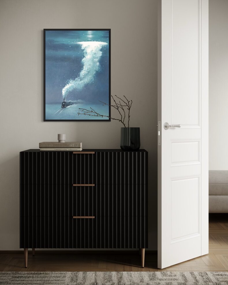 Na koniec świata - akryl na płótnie