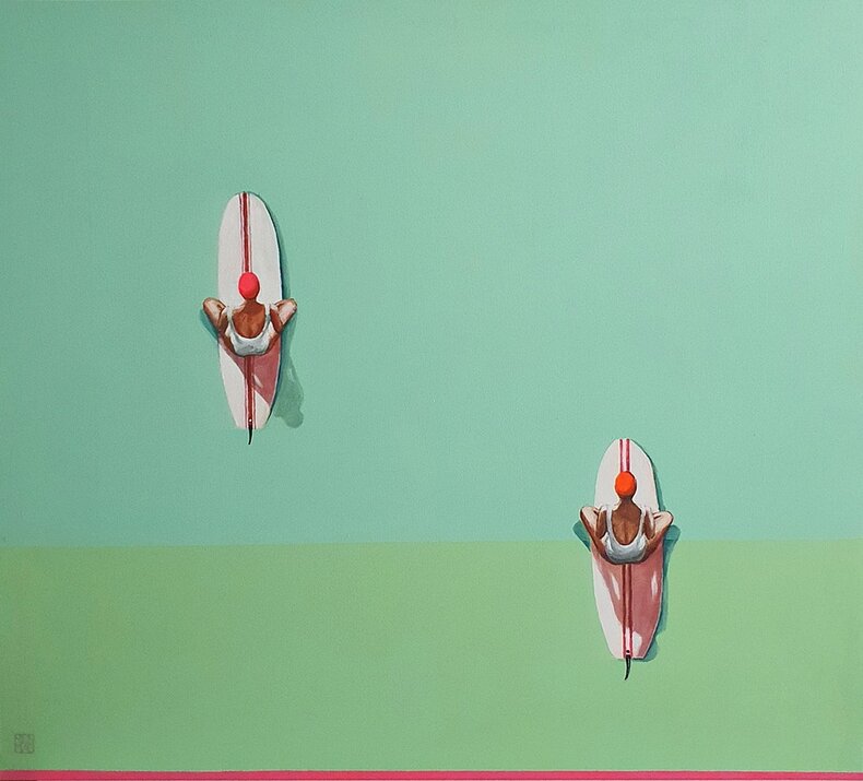 Motion falls silent, and meaning is born...