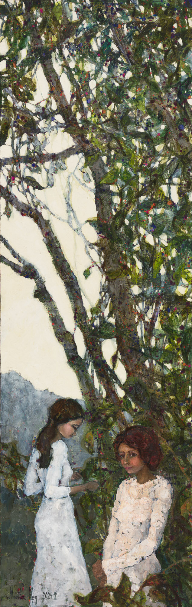 Z cyklu "Las" ("Wczesne popołudnie. Rozmowa")