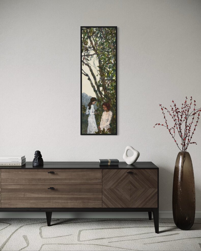 Z cyklu "Las" ("Wczesne popołudnie. Rozmowa")