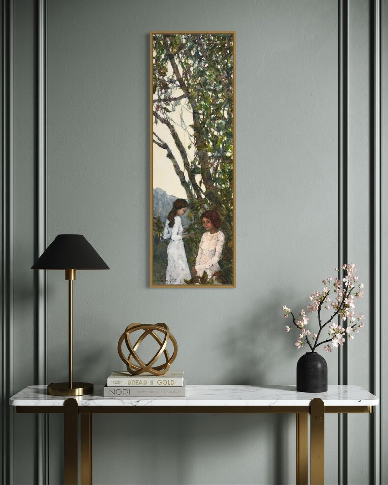 Z cyklu "Las" ("Wczesne popołudnie. Rozmowa")