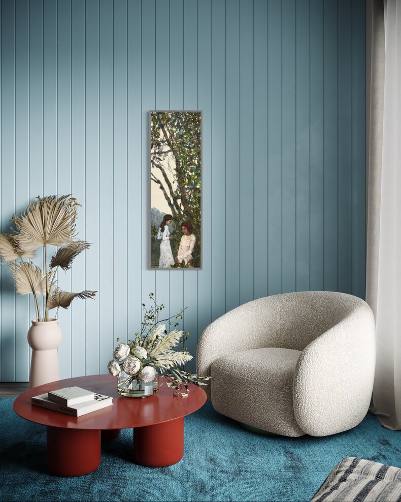 Z cyklu "Las" ("Wczesne popołudnie. Rozmowa")