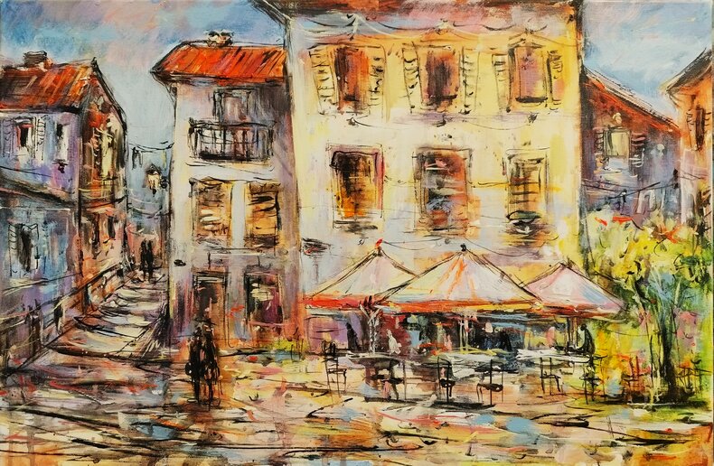 Toskańska kawiarenka