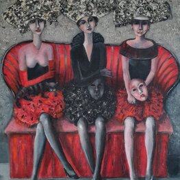 Z cyklu "Lolitki" Kulisy pewnego spektaklu