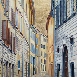 Zapiski z podróży - Złote niebo nad Sieną