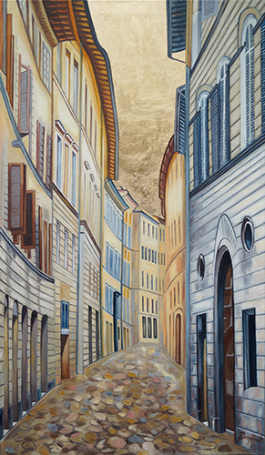 Zapiski z podróży - Złote niebo nad Sieną