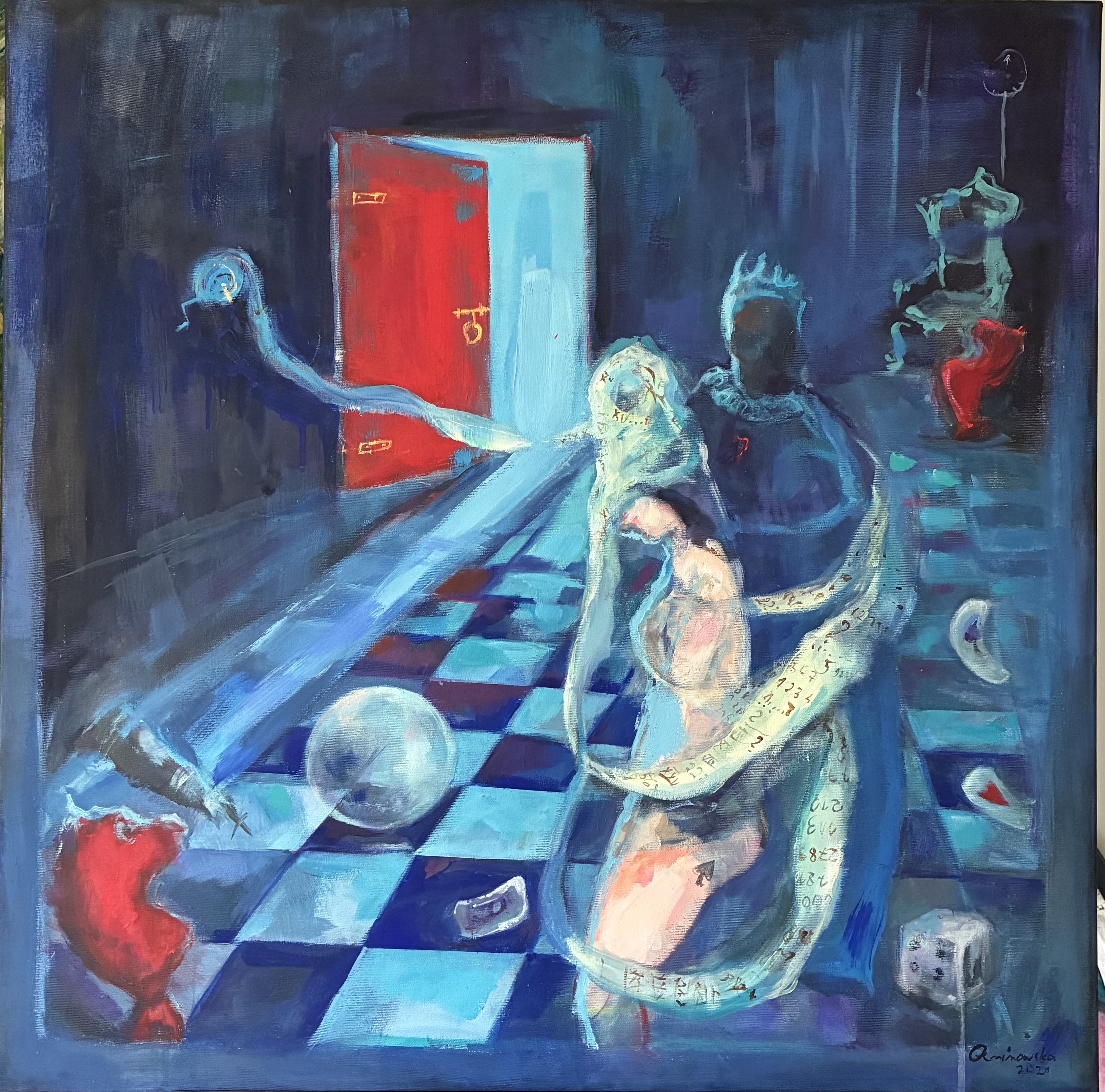 Za czerwonymi drzwiami