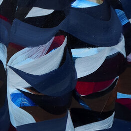 Akt w kąpieli z serii "Czarne słońce" 