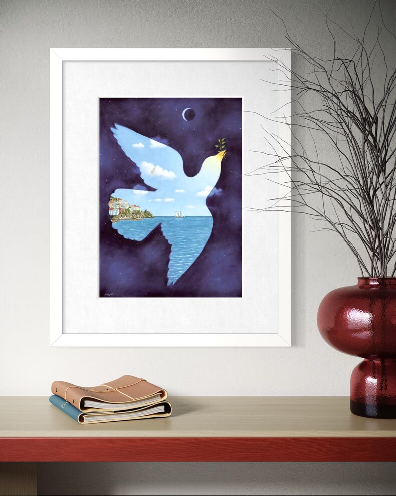 Księżyc nad Salerno - Inkografia