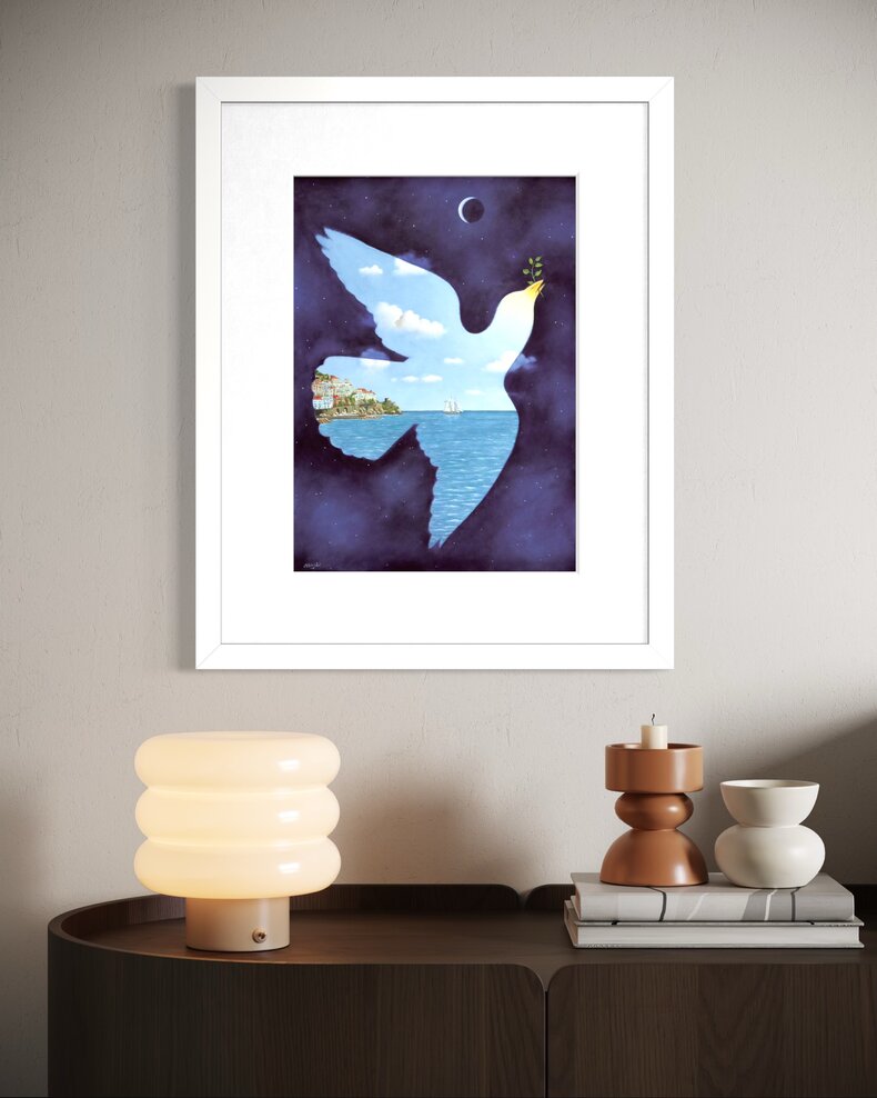 Księżyc nad Salerno - Inkografia