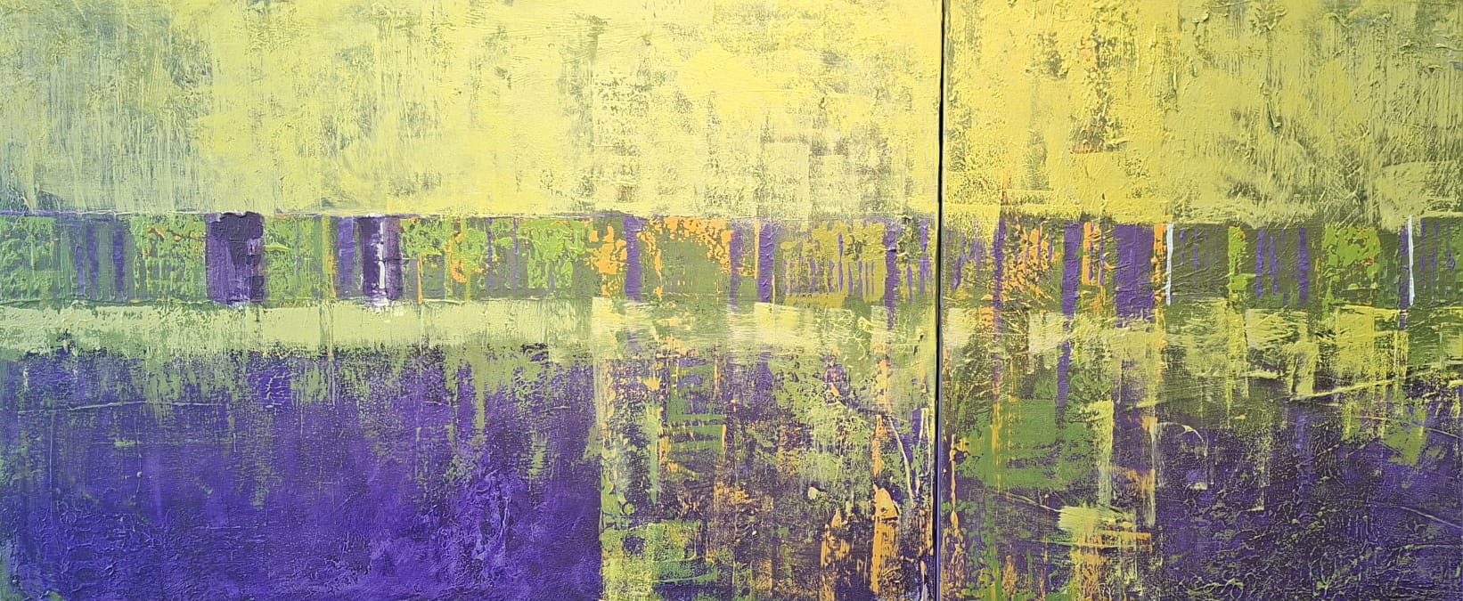 Gdybym była wodą, dokąd bym płynęła? Lato. Dyptyk.