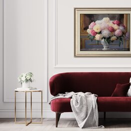 Peonie w barokowym rozkwicie