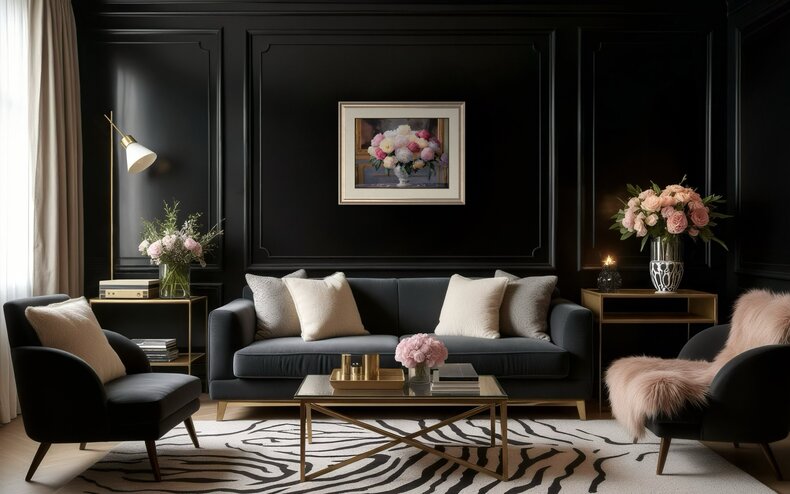 Peonie w barokowym rozkwicie