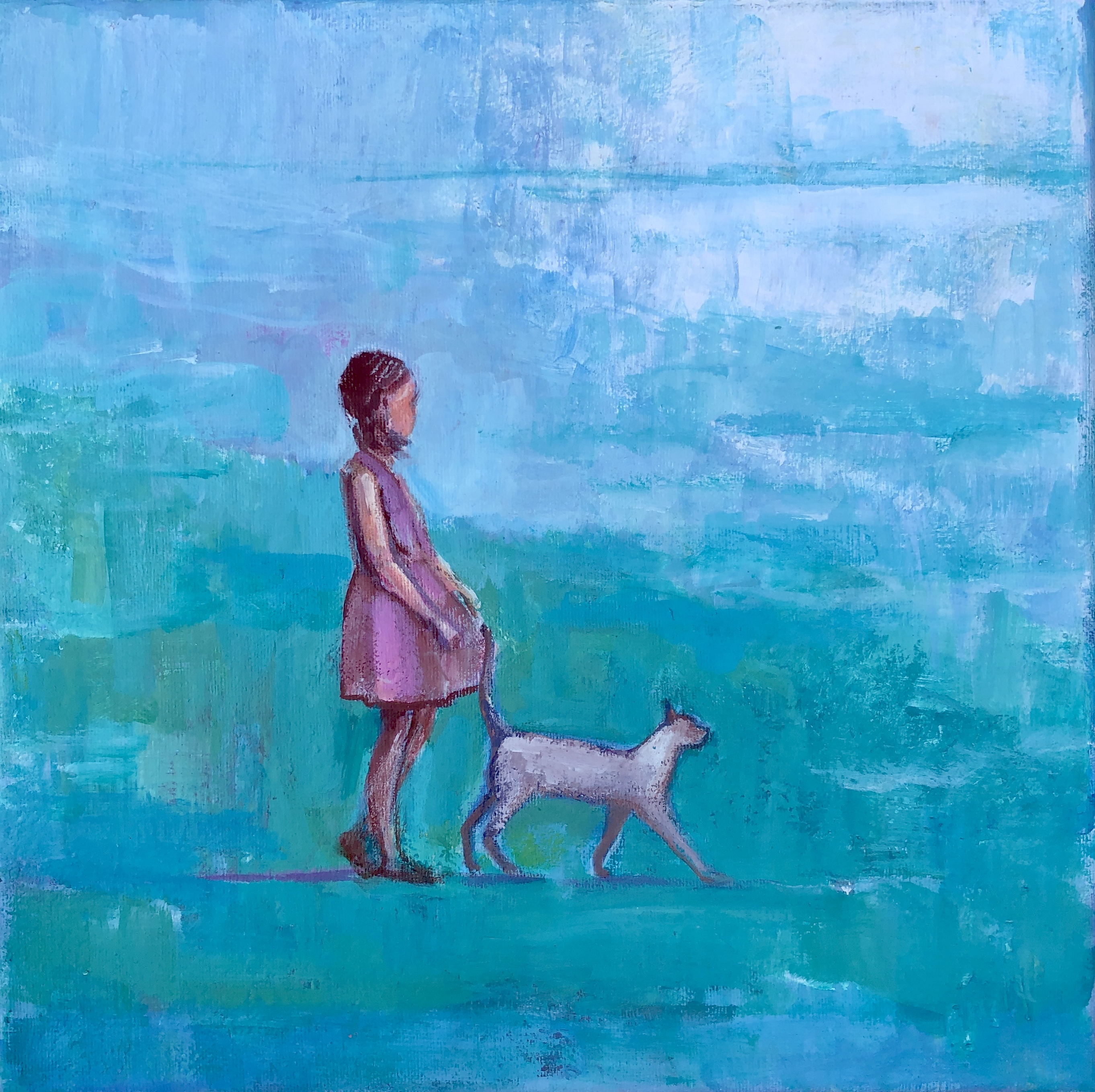 Na fioletowej łące