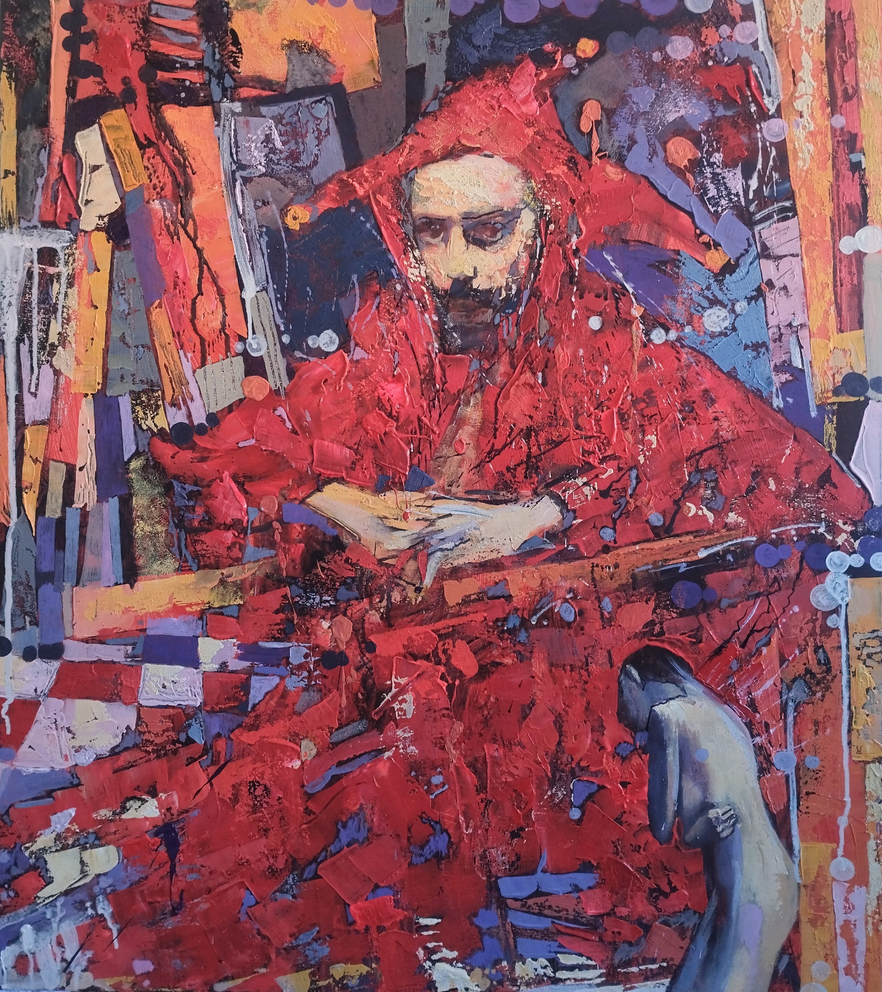 Stańczyk i dziewczyna 