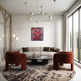 Stańczyk i dziewczyna 