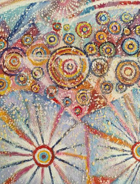 Kobiety wśród kwiatów i drzew