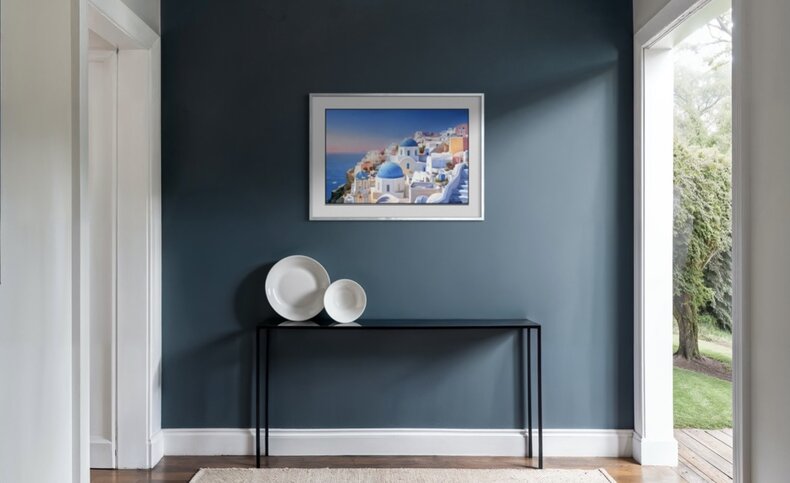 Lazur i biel Santorini 